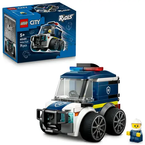LEGO® City 60481 Autíčka - Policajná dodávka / Počet dielikov: 71 / od 5 rokov
