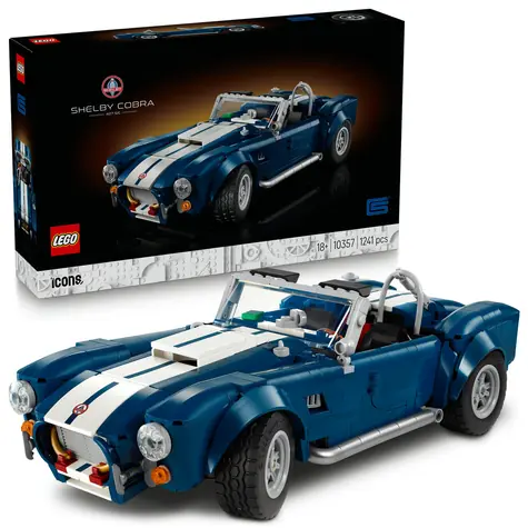LEGO® Icons 10357 Shelby Cobra 427 S/C / Počet dielikov: 1241 / od 18 rokov