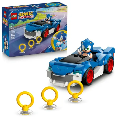 LEGO® Sonic the Hedgehog ™ 77117 Sonic: Speedster Lightning / Počet dielikov: 126 / od 7 rokov