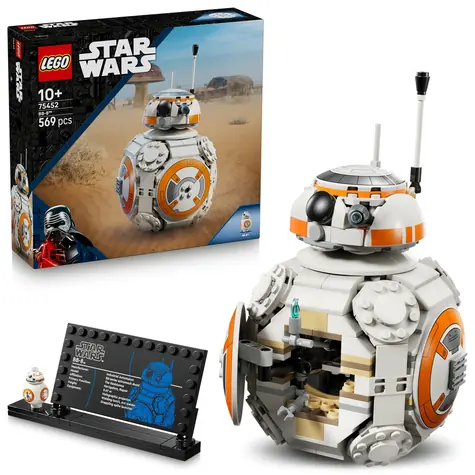 LEGO® Star Wars™ 75452 Astromechanický droid BB-8™ / Počet dielikov: 569 / od 10 rokov