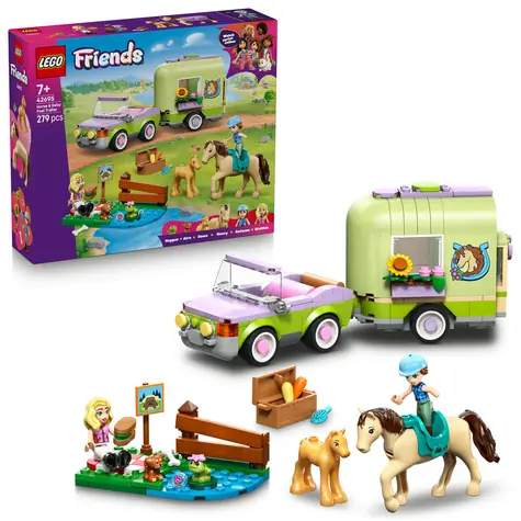 LEGO® Friends 42695 Príves s koňom a žriebäťom / Počet dielikov: 279 / od 7 rokov