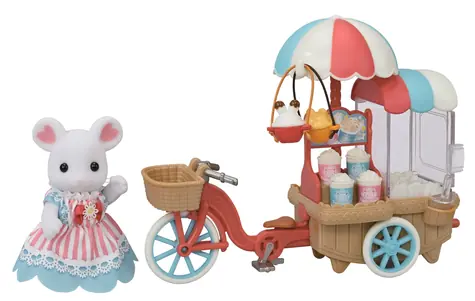 Sylvanian Families Pojazdný stánok s popcornom / od 3 rokov