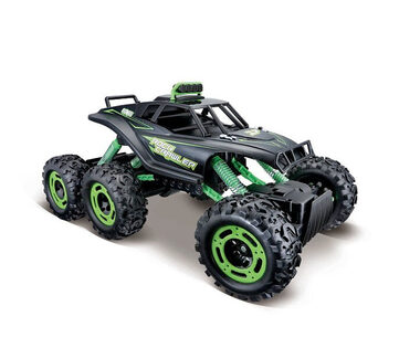 Maisto RC Rock Crawler 6x6 čierna / RC Auto / diaľkové ovládanie / 2.4 GHz / vek: 8+