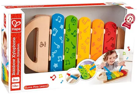 Hape Dúhový Xylofón / od 12 mesiacov 