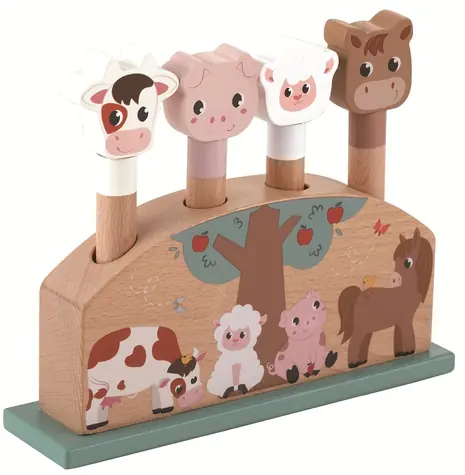 2Kids Toys Vystreľovacie zvieratká Farma / od 1 roka