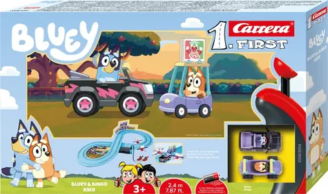 Carrera 63054 FIRST Bluey 2.4 / Autodráha / Dĺžka okruhu 2.4 m / od 3 rokov