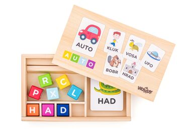 Woody Poskladaj slová / od 3 rokov