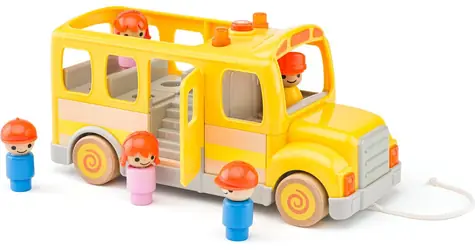 Woody Auto školský autobus so zvukmi a svetlom / od 18 mesiacov