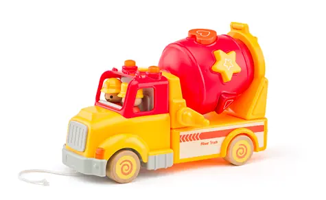 Woody Auto miešačka so zvukmi a svetlom / od 18 mesiacov