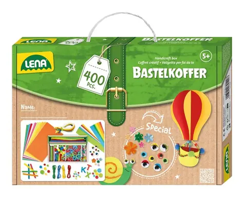 Lena Kreatívny kufrík pre malých domácich majstrov unisex /400ks/ od 5 rokov
