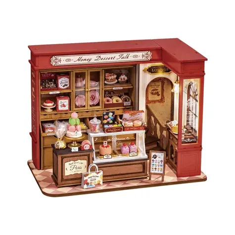 Robotime miniatúra domčeka Medová cukráreň / od 14 rokov