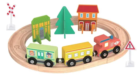 2Kids Toys Moja prvá vláčikodráha Mesto / od 2 rokov