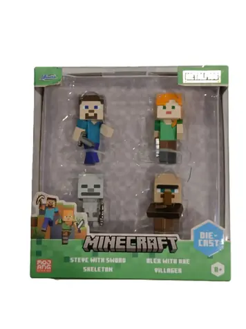 Jada Minecraft Figúrky 2,5" / sada 4 ks / od 8 rokov