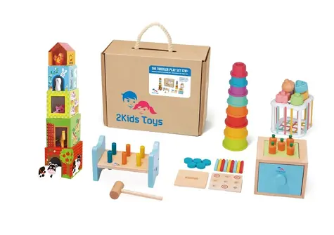 2Kids Toys Darčekový set hračiek pre najmenších / od 1 roka