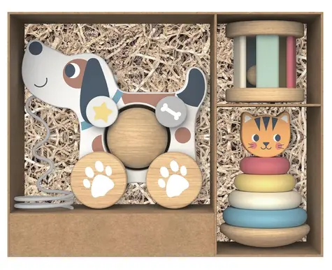 2Kids Toys Darčekový set pre najmenších 3v1 / od 1 roka