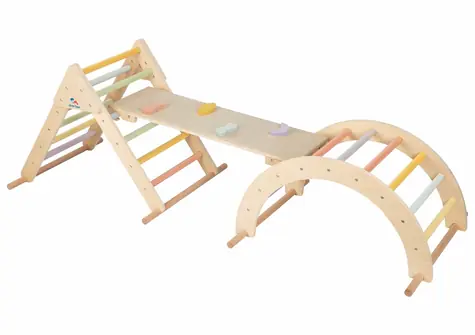 2Kids Toys Piklerové trojuholník sada 3v1 / od 3 rokov