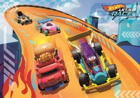 Clementoni PUZZLE Hot Wheels MAXI / 24 dielikov / od 3 rokov