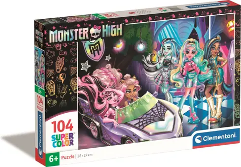 Clementoni PUZZLE Monster High / 104 dielikov / od 6 rokov