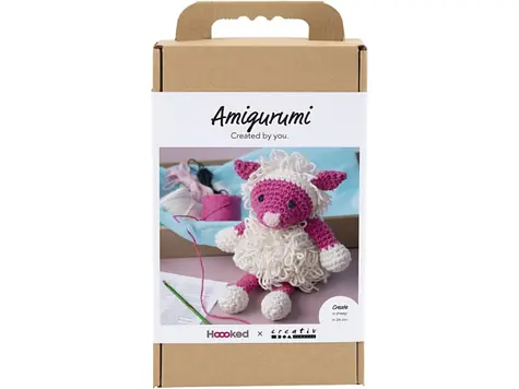Creativ Company Sada na háčkovanie Amigurumi ovečka / od 12 rokov