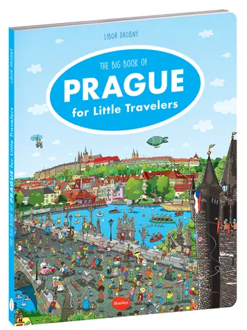 Presco Group Ella & Max Little Travellers - The Big Book PRAGUE / Jazyková verzia: EN / od 3 rokov