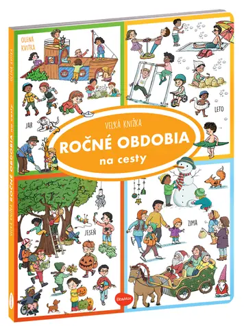 Presco Group Ella&Max Na cesty - Veľká knižka ROČNÉ OBDOBIA / Jazyková verzia: SK / od 3 rokov