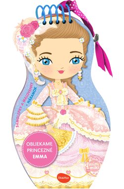 Presco Group Ella&Max Obliekame panenky PRINCEZNÁ EMMA - Maľovanky / Jazyková verzia: SK / od 4 rokov