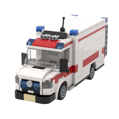 BRIXIES PLUS 222.401 Sanitka s nosidlami / 430 ks