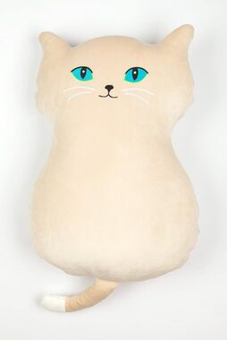 Sleepwell Mačka veľké oči béžová 53 cm / od 0 mesiacov