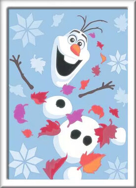 Ravensburger 201723 CreArt Disney: Ľadové kráľovstvo: Rozosmiaty Olaf / vek od: 7 rokov / verzia: FI/DA/SV/IS/NO/SK/SK/EN