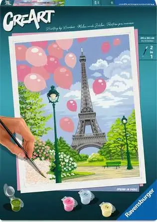Ravensburger 289929 CreArt Jar v Paríži / vek od: 12 rokov / verzia: SV/DA/NO/FI/SK/SK