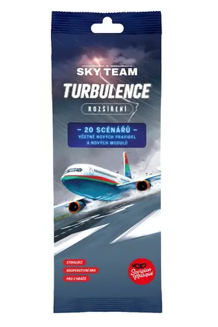 Asmodee Sky Team Turbulence rozšírenie/ Počet hráčov: 2 / Dĺžka hry: 15-20 minút / od 12 rokov