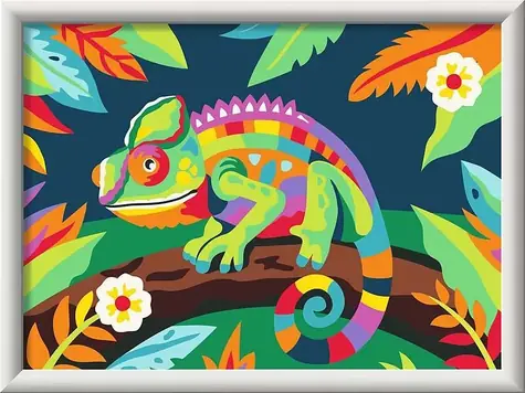 Ravensburger 120232605 CreArt Pestrý chameleón / vek od: 9 rokov / verzia: medzinárodná