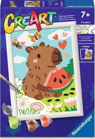 Ravensburger 120233077 CreArt Kapybara / vek od: 7 rokov / verzia: medzinárodná