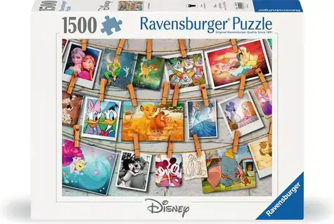 Ravensburger 120015574 Disney: Disney 1500 dielikov / vek od: 14 rokov / verzia: medzinárodná