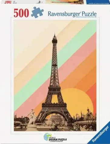 Ravensburger 120017417 Dúha NAD Parížom 500 dielikov / vek od: 12 rokov / verzia: medzinárodná