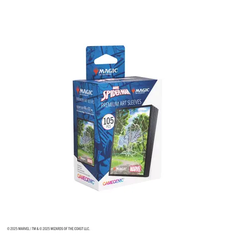 Gamegenic: MTG Marvels Spiderman Premium Art Sleeves - Forest