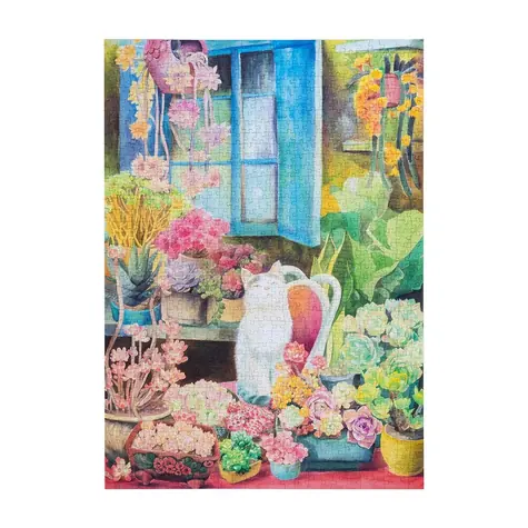 Robotime Puzzle Mačacia záhradka 1000 dielikov