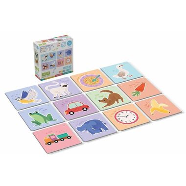 KukiKuk 80057 - Vééliké prvé karty Pre batoľatá / od 12 mesiacov