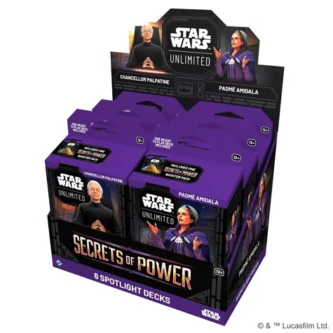 Star Wars™ Unlimited: SWU 06: Secrets of Power - Spotlight Deck / od 12 rokov