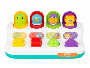 Playgro - Vyskakovacie zvieratká / od 3 mesiacov