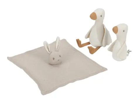 Little Dutch Darčeková sada pletená Newborn Naturals / od narodenia