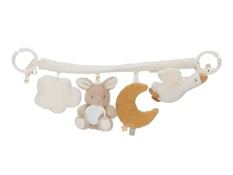 Little Dutch Reťaz na kočík Newborn Naturals / od narodenia