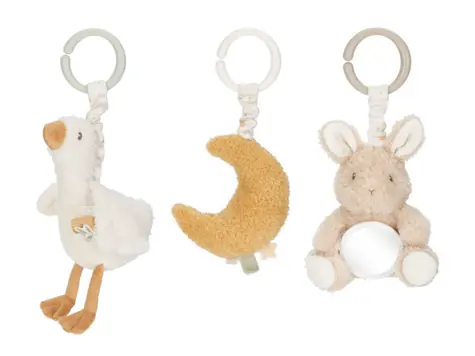 Little Dutch Závesné hračky Newborn Naturals / od narodenia