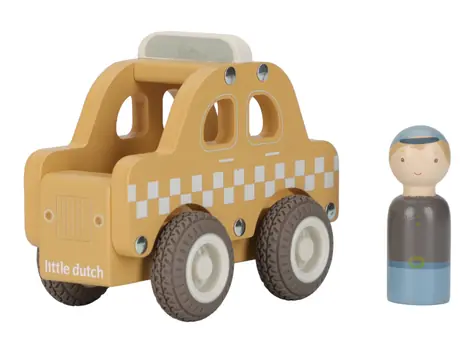 Little Dutch Taxi auto drevené / od 18 mesiacov