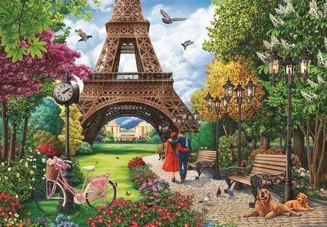 ANATOLIAN Puzzle Jar v Paríži / 500 dielikov / od 12 rokov