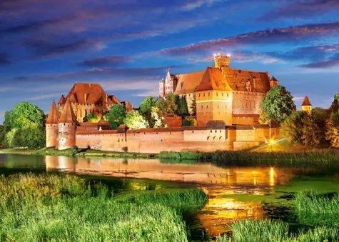 Castorland 103010 Puzzle Hrad Malbork / 1000 dielikov / od 9 rokov