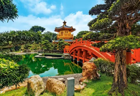 Castorland 104932 Puzzle Záhrady Nan Lian, Hongkong / 1000 dielikov / od 9 rokov