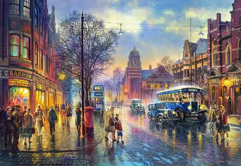 Castorland 104499 Puzzle Abbey Road 1930 / 1000 dielikov / od 9 rokov