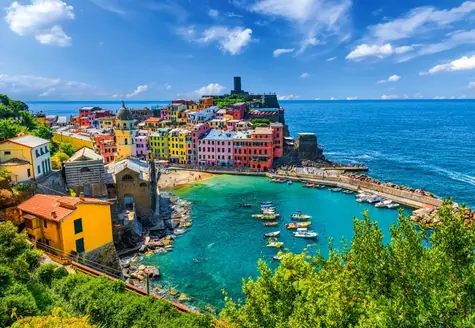 Castorland 105298-2 Puzzle Forum Vernazza, Taliansko / 1000 dielikov / od 9 rokov