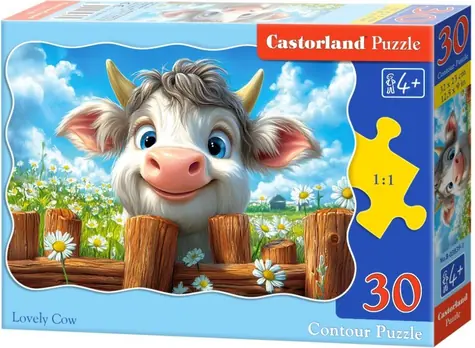 Castorland 03839 Puzzle Krásna kravička / 30 dielikov / od 4 rokov